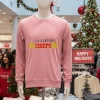 1 2 3 Let’s Go Chiefs   Pink T Shirt