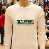 1 Million Family Friendly White T Shirt