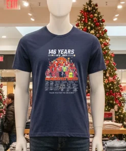 146 Years 1878 – 2024 Manchester United Thank You For The Memories shirt