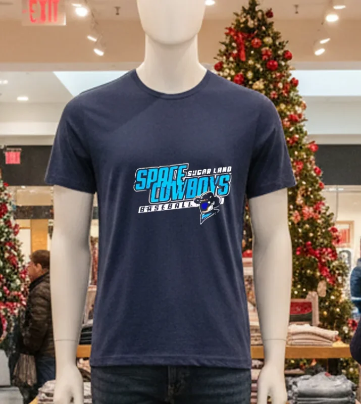 Navy Bimm Ridder Space Cowboys t-shirt, 2024 design.