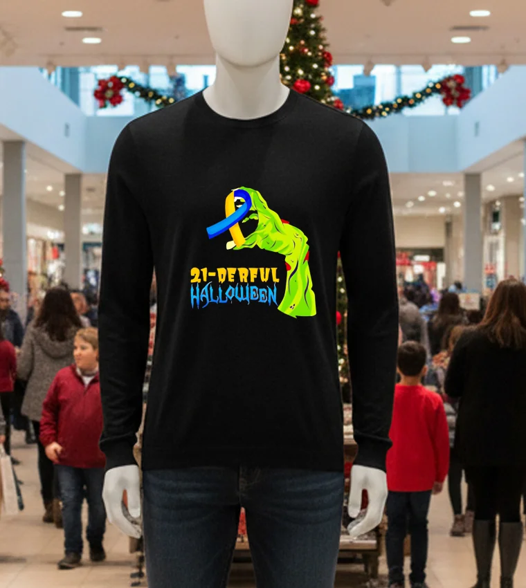 21 Delicious Halloween The Essential Ribbon Horror - black-t-shirt Halloween horror t-shirt with ribbon design.