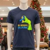 21 Delicious Halloween The Essential Ribbon Horror   Navy T Shirt