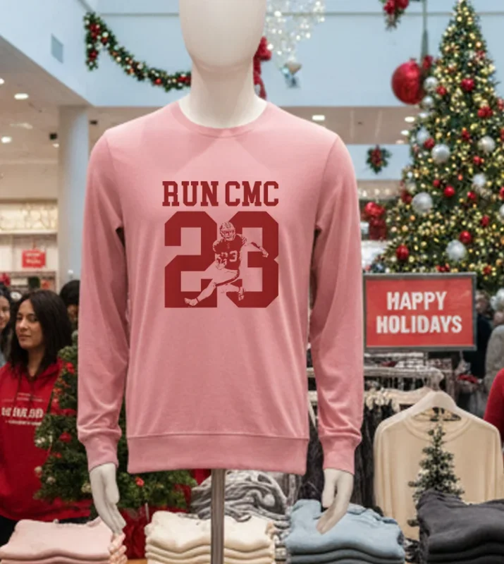 23 Run Cmc 49ers Pink T Shirt