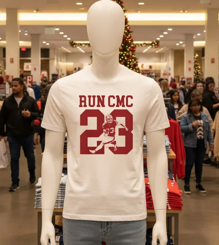 23 Run Cmc 49ers White T Shirt