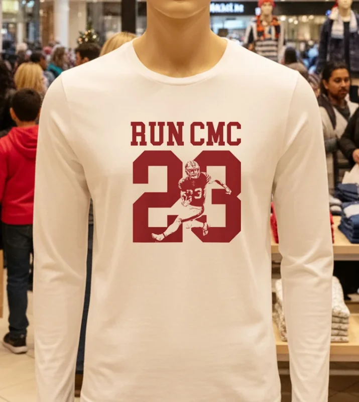 23 Run Cmc 49ers White T Shirt 1