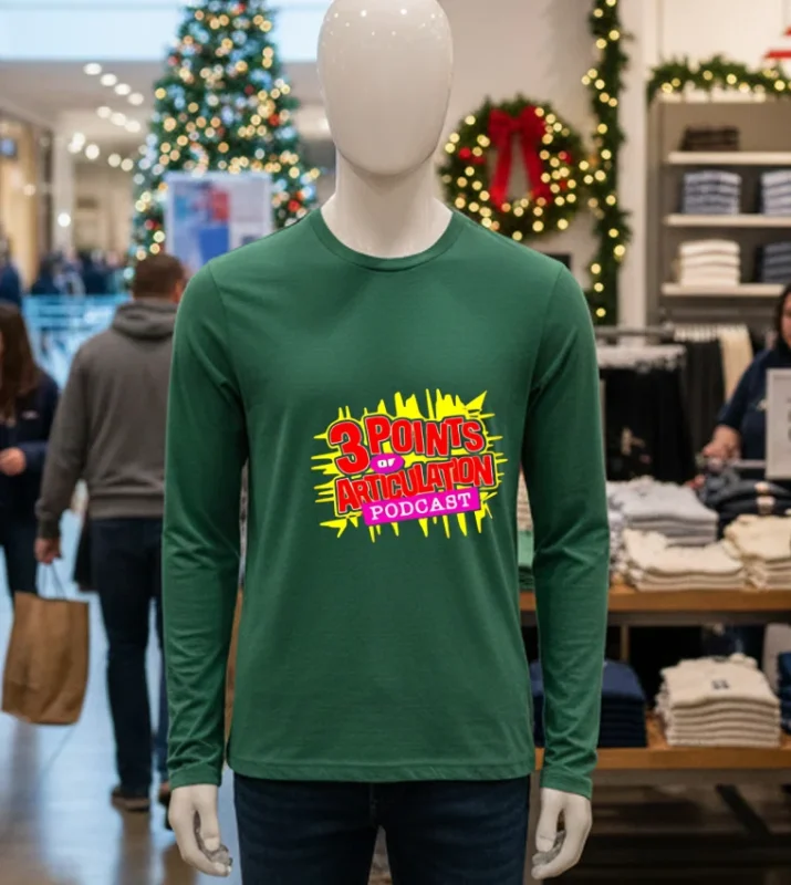 Green 3POA t-shirt.