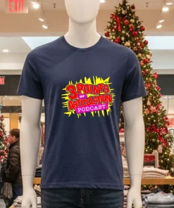3 Points Of Articulation 3Poa Slam   Navy T Shirt