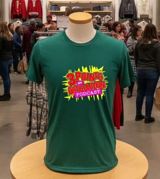 3 Points Of Articulation 3Poa Slam   Green T Shirt