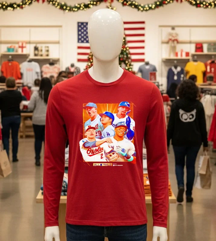 All Mlb 2024 Baseball Teams Poster Red T Shirt