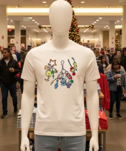 Anikanik Girlie Buzz Words Buzz Words White T Shirt