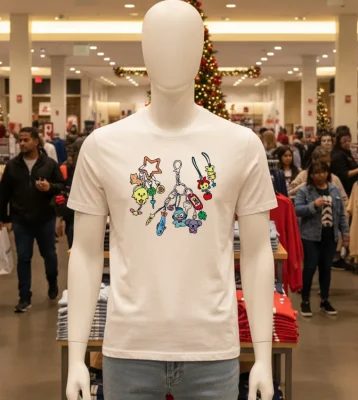 Anikanik Girlie Buzz Words Buzz Words White T Shirt