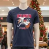 Atlanta Braves Nutmeg Breakthrough   Navy T Shirt