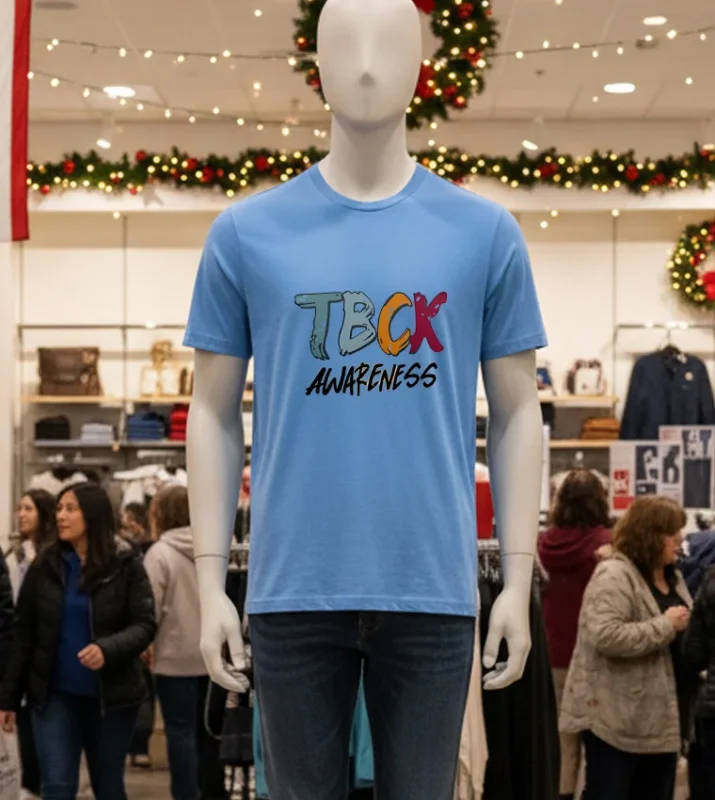 Atlanta Falcons X Tbck Awareness Blue T Shirt