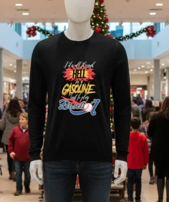 Baseball lovers pete rose walk hell gasoline play words shirt