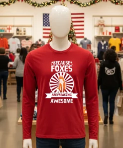 Because Foxes Are Freaking Awesome shirt