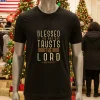 Bible Verse Christian God Savior Devotee Gift Jesus   Black T Shirt