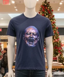 Big head Dwyane Wade statue Miami Heat shirt