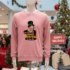 Bill Hey You Merry Christmas To You Too Pink T Shirt