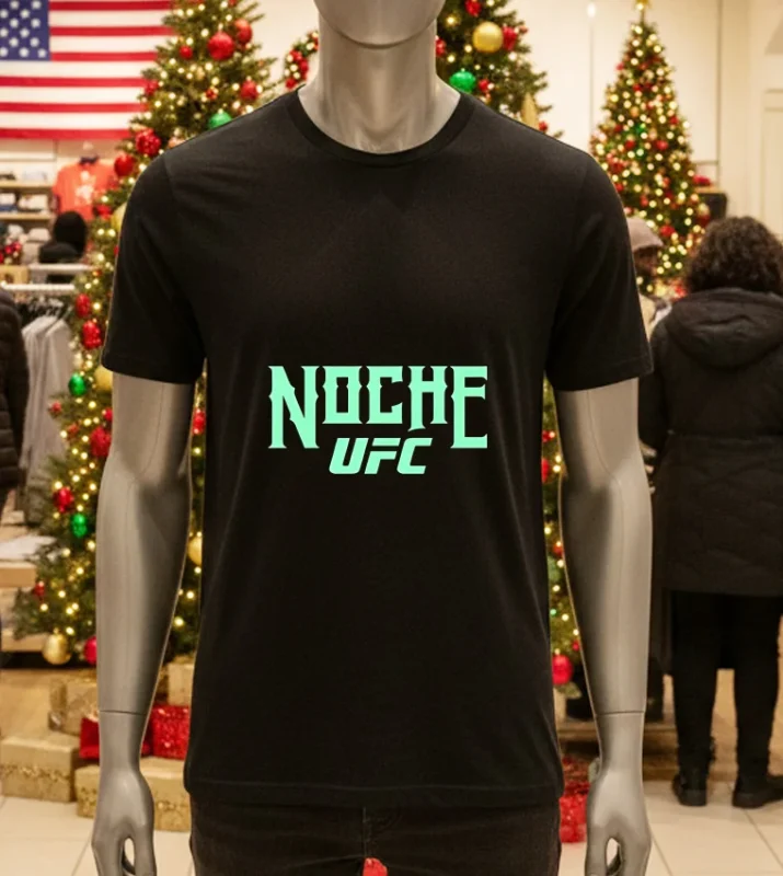 Black Noche Ufc Oscuro Black T Shirt