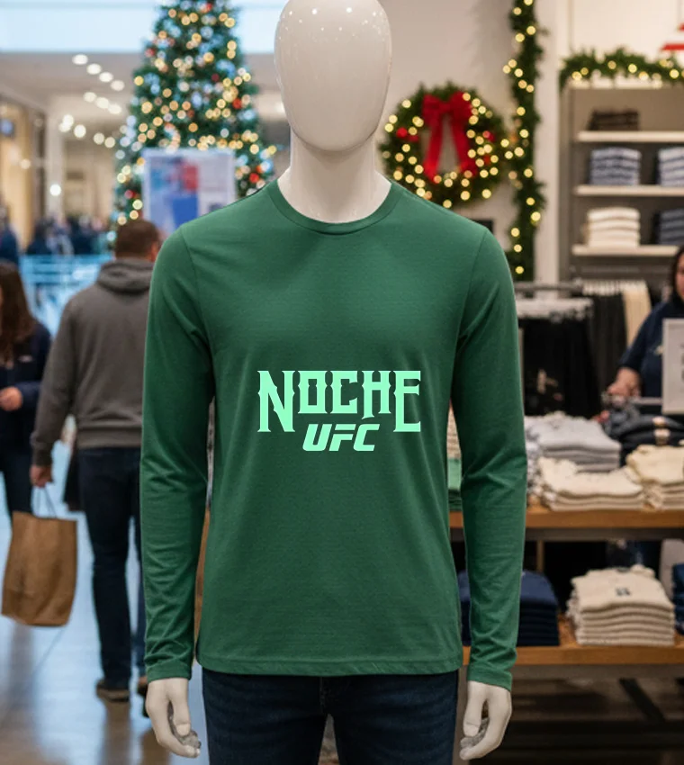 Black Noche Ufc Oscuro - green-t-shirt Black Noche Ufc Oscuro Green T Shirt