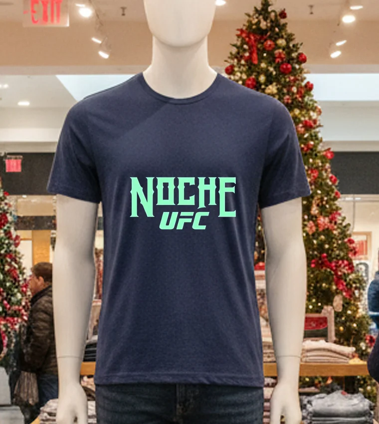 Black Noche Ufc Oscuro - navy-t-shirt Black Noche Ufc Oscuro Navy T Shirt