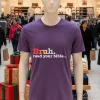 Bruh Read Your Bible   Purple T Shirt