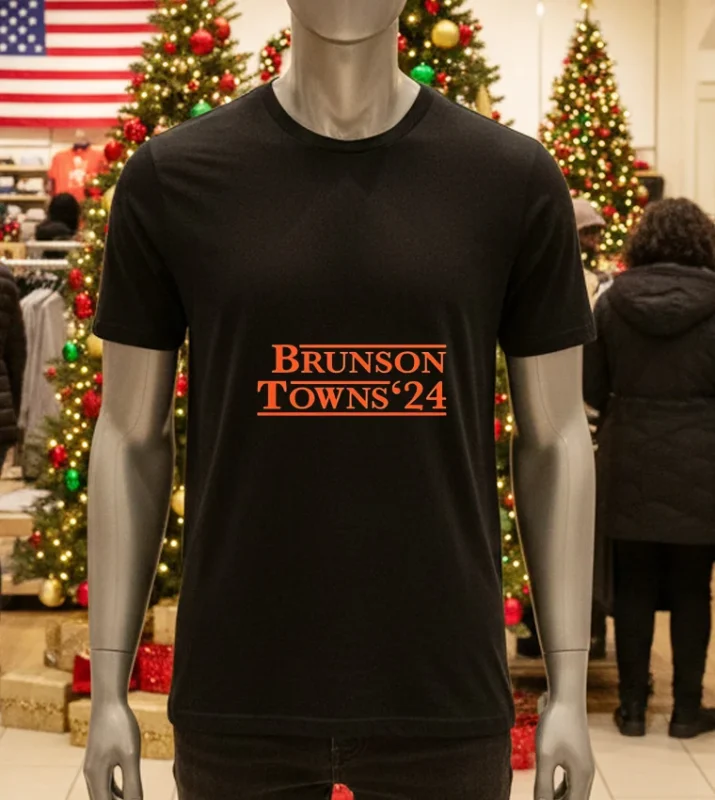 Brunson Towns 24   Black T Shirt