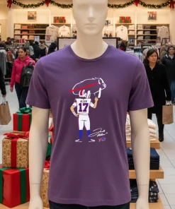 Buffalo Bills Billustration Allen 17 cartoon shirt