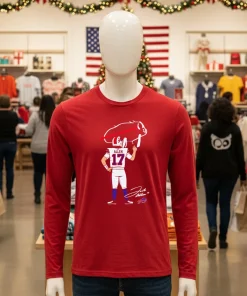 Buffalo Bills Billustration Allen 17 cartoon shirt