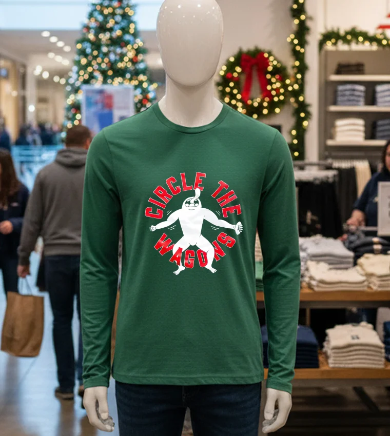 Buffalo Bills Circle The Wagons Nfl Meme - green-t-shirt Buffalo Bills Circle The Wagons Nfl Meme Green T Shirt