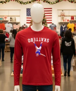 Cam Skattebo Td Flip Football   Red T Shirt