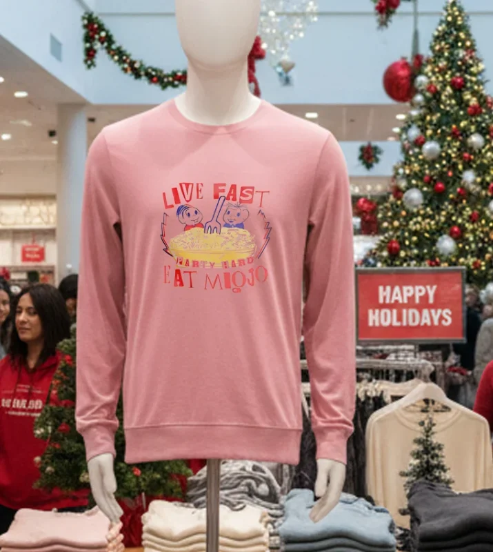 Camiseta Live Fast Eat Miojo Belle Belinha Pink T Shirt