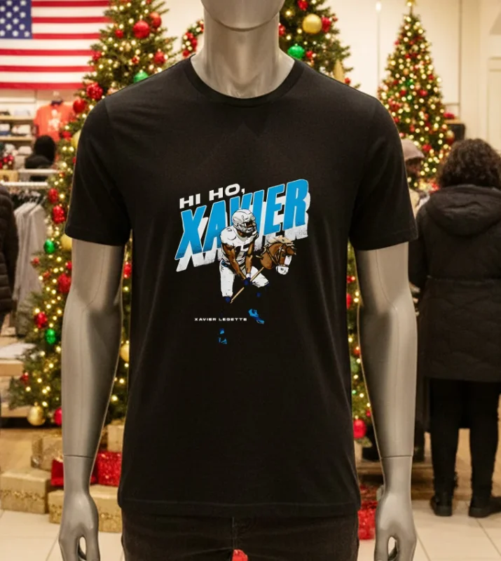 Carolina Panthers Xavier Legette Hi Ho   Black T Shirt