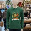 Chewbacca Walking Carpet Christmas Lights   Green T Shirt