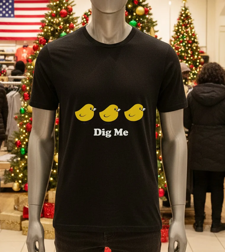Chicks Dig Me - black-t-shirt Chicks Dig Me Black T Shirt