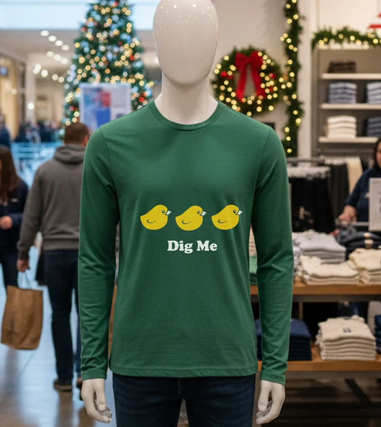 Chicks Dig Me - green-t-shirt Chicks Dig Me Green T Shirt