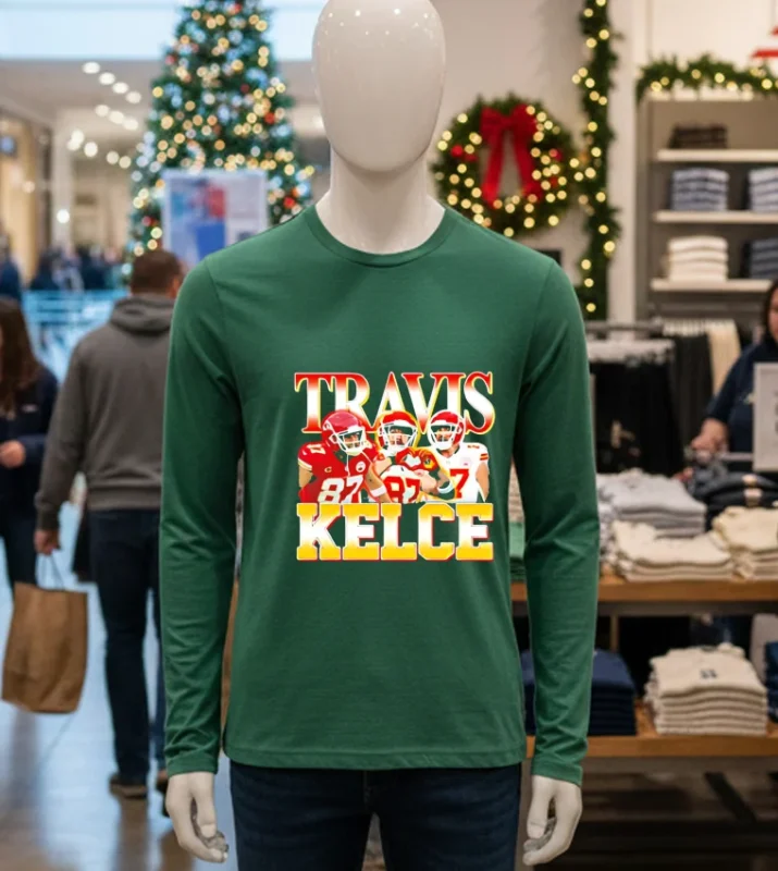 Chiefs Wrs Wear Travis Kelce Green T Shirt