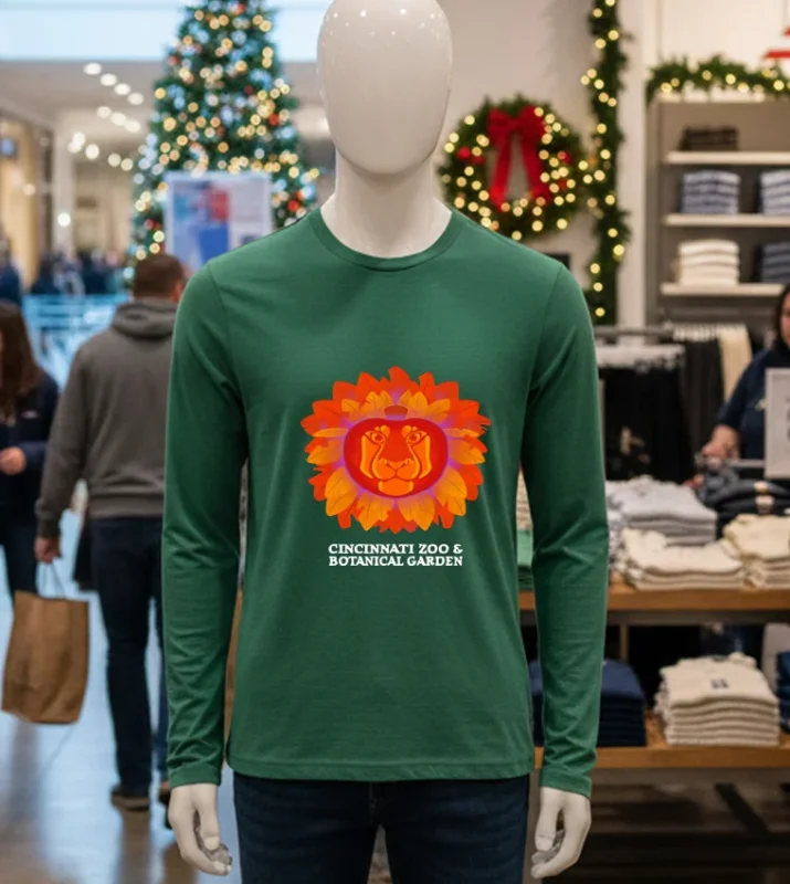 Cincinnati Zoo And Botanical Garden Green T Shirt