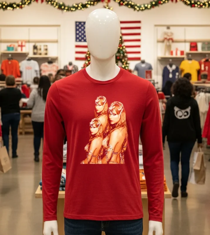 Como Fazer Foto The Life Of Showgirl Red T Shirt