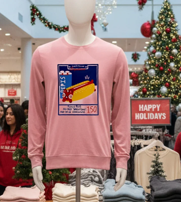 Cool Art Corner Sproutco Sproutdog Costco   Pink T Shirt