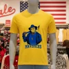 Dallas Mavericks Jason Voorhees Happy Halloween   Yellow T Shirt