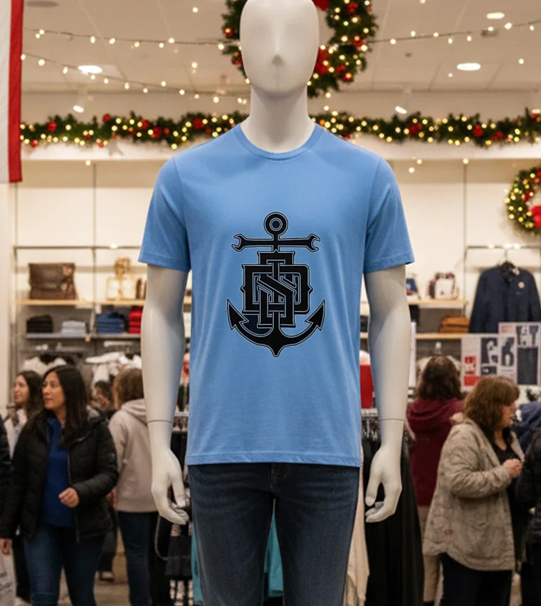 Dark Seas Keeler Boys - blue-t-shirt Dark Seas Keeler Boys Blue T Shirt