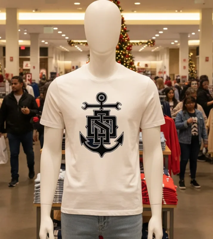 Dark Seas Keeler Boys White T Shirt