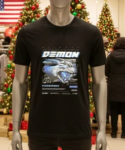De Mon Lions graphic retro shirt