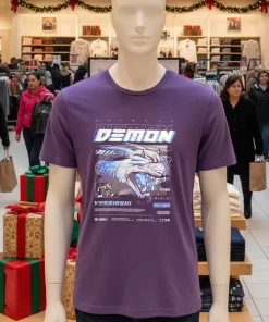 De Mon Lions graphic retro shirt