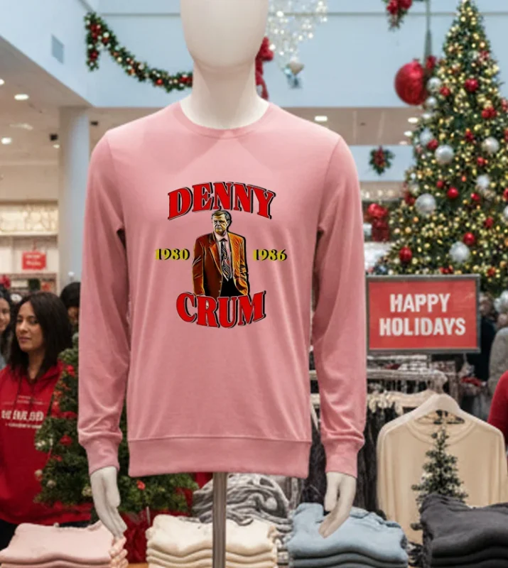 Denny Crum 1980 1986 Graphic Pink T Shirt