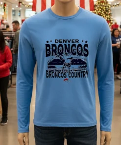 Denver broncos country logo shirt