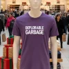Deplorable Garbage For Trump Purple T Shirt