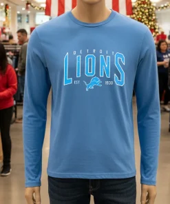 Detroit Lions NFL Football Retro Graphic shirt