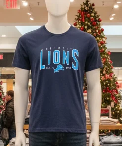 Detroit Lions NFL Football Retro Graphic shirt